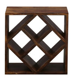 Load image into Gallery viewer, Detec™ Solid Wood Wine Rack In Provincial Teak Finish
