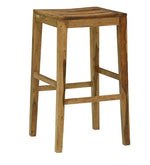 Load image into Gallery viewer, Detec™ Solid Wood Backless Bar Stool For Bar Room
