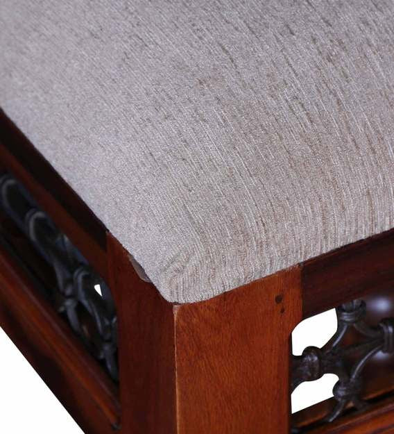 Detec™ Solid Wood Bar Stool In Honey Oak Finish