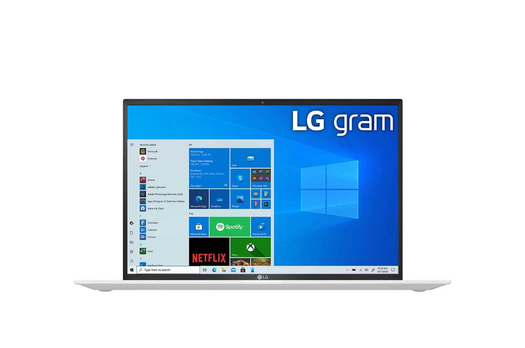 LG gram Ultra Lightweight with 16 40.6cm 16:10 IPS Display Model No. 16Z90P G AJ54A2