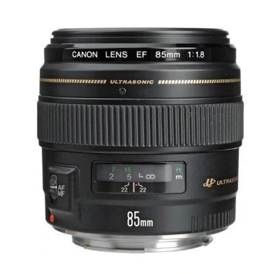 Open Box, Unused Canon EF 85 mm f/1.8 USM Prime Lens for Canon DSLR Camera