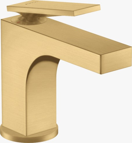 AXOR Citterio Single lever basin mixer 90 with lever handle for hand washbasins with pop-up waste set Brushed Gold Optic 39022250