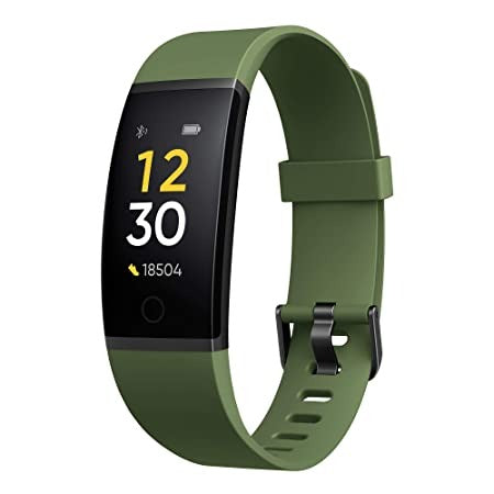 Open Box, Unused Realme Band (Green) - Full Colour Screen with Touchkey