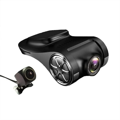 Open Box Unused Suzec U6+ Car Dash Cam with Front and Rear Camera, Zinc Alloy Body and 1080p Quality Full HD Display with AHD Camera
