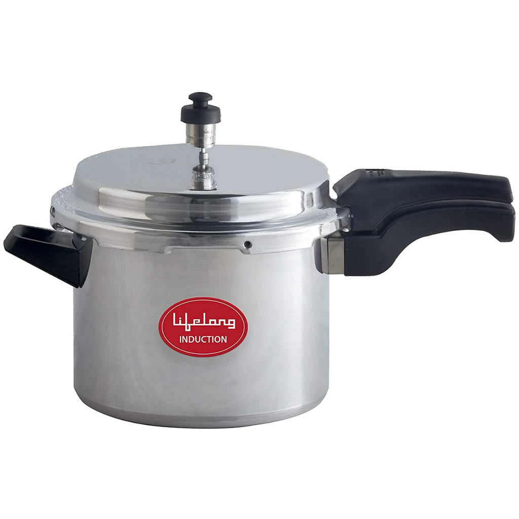 Open Box, Unused Lifelong 3L Outer Lid Pressure Cooker with Induction Base, LLCKR66