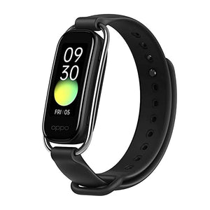 Open Box Unused OPPO Smart Band Style (Black) - 1.1" AMOLED Color Display, Continuous SPO2 Monitoring (Blood Oxygen)