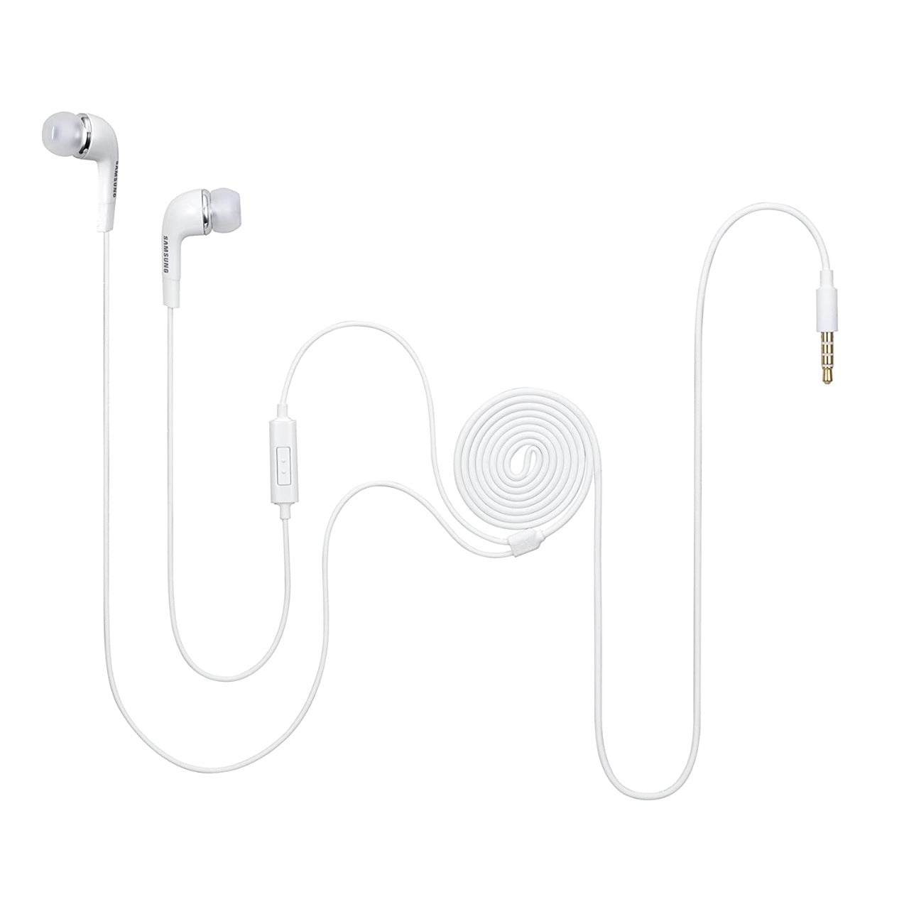 Open Box Unused Samsung Ehs64 Ehs64Avfwecinu Hands-Free Wired In Ear Earphones With Mic With Remote Note (White)