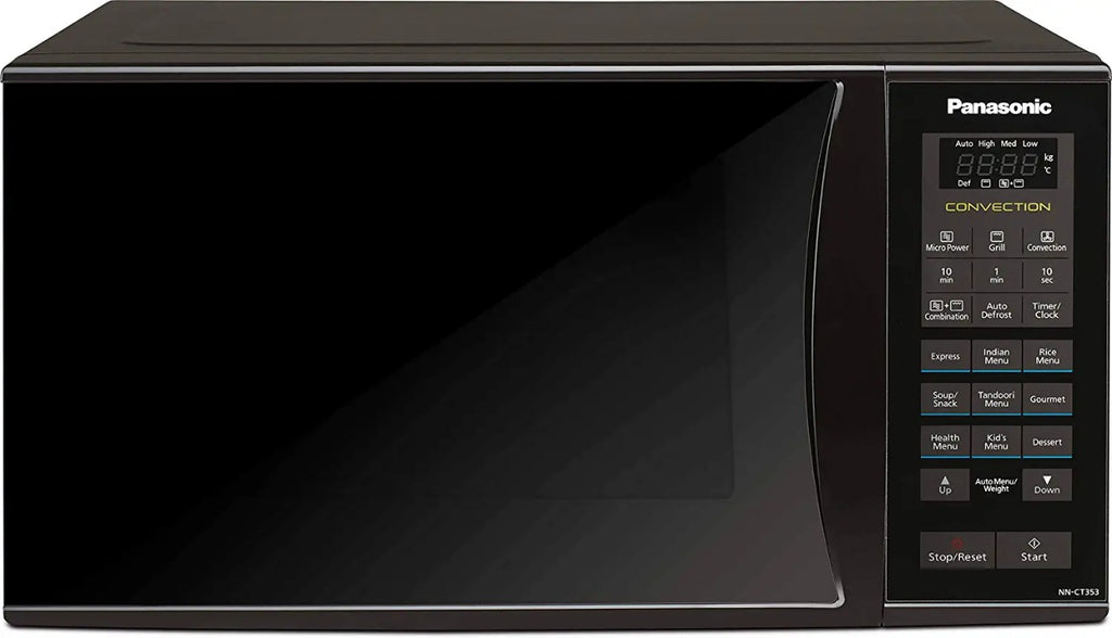 Open Box, Unused Panasonic 23L Convection Microwave Oven(NN-CT353BFDG,Black Mirror, 360° Heat Wrap)