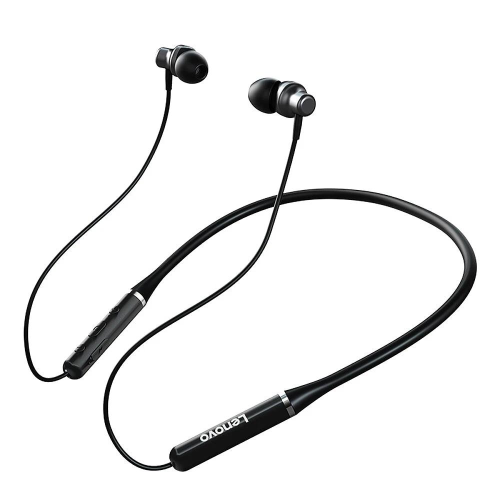 Lenovo He05 Wireless Bluetooth Earphones in Ear Neckband Headphone with Mic