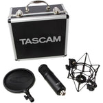 Load image into Gallery viewer, Tascam TM 280 Studio Microphone With Flight Case Shockmount and POP Filter
