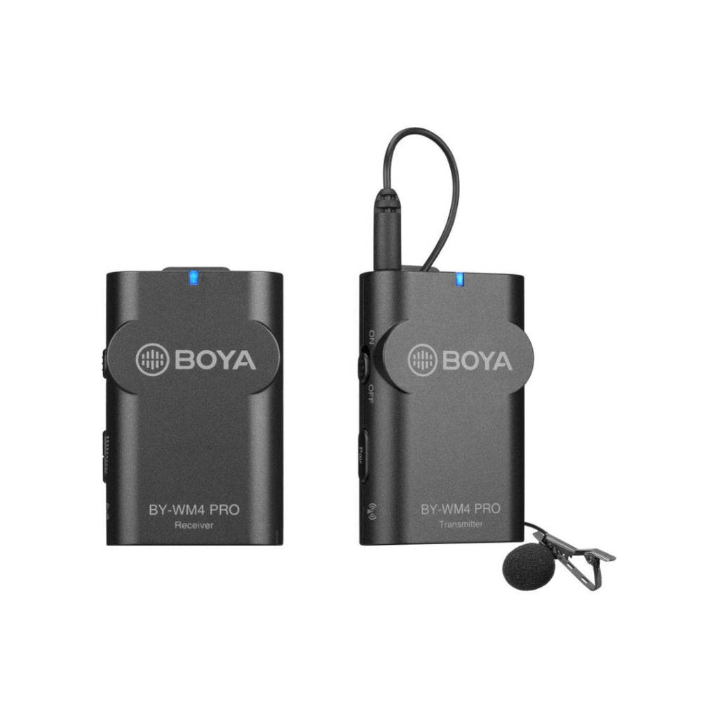 Boya by Wm4 Pro Digital Camera-mount Wireless Omni Lavalier Microphone System