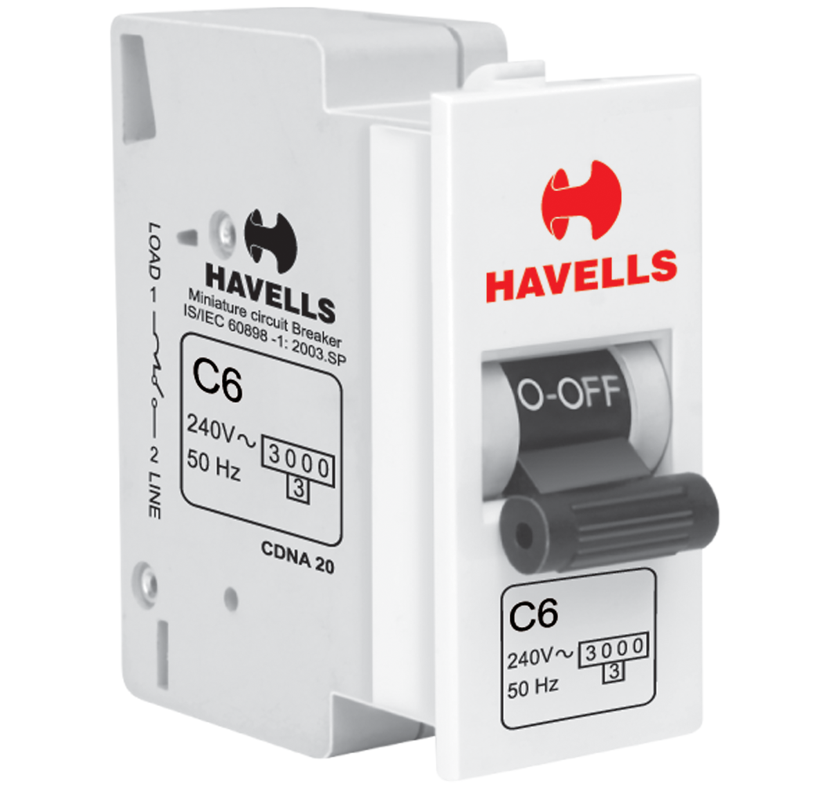 Havells Mini MCB ‘C’ Series Support Modules Oro Modular Range