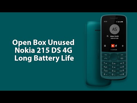 Open Box, Unused Nokia 215 DS 4G Long Battery Life