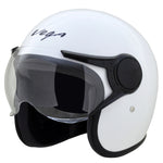 Load image into Gallery viewer, Detec™ Vega Jet Star W/Visor Motorbike Helmet 
