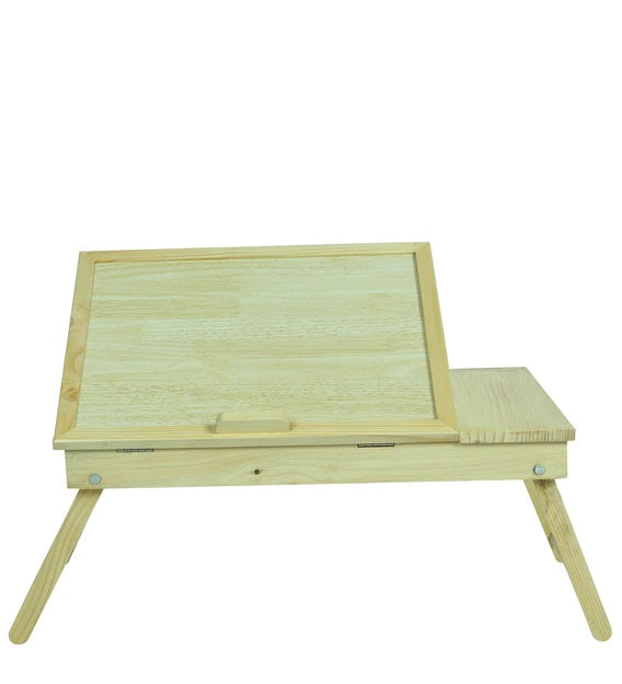 Detec™ Classi Pine Wood Portable Table in Natural Color