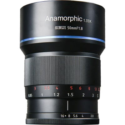 Sirui 50mm F 1.8 Anamorphic 1.33x Lens Fujifilm X Mount