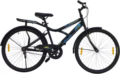 Open Box, Unused HRX Rustler with Integrated Carrier 85% Assembled 26 T Hybrid Cycle/City Bike