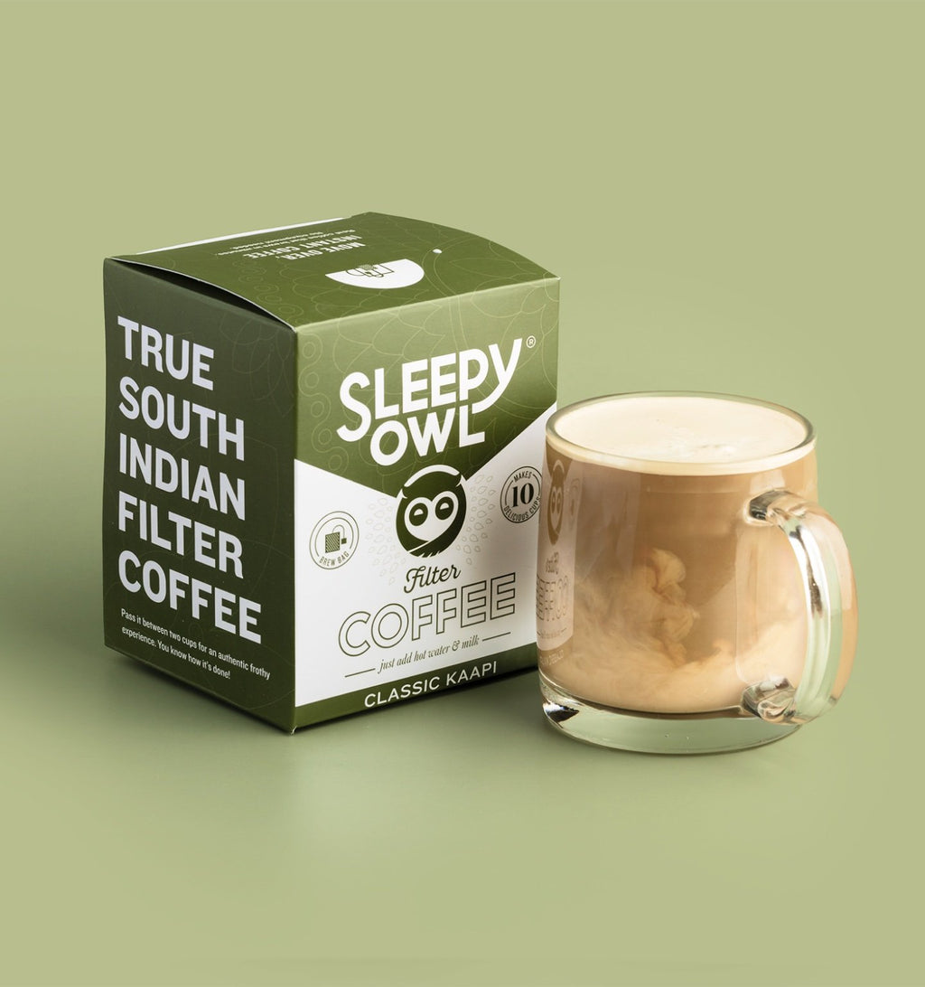 Sleepy Owl Hot Brew Filter Coffee Coffee (Set Of 10 Per Unit)