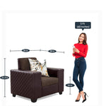 Load image into Gallery viewer, Detec™ Eadred Single Seater Sofa - Brown
