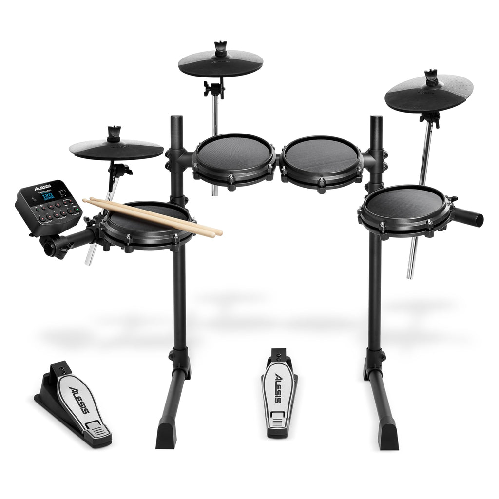 Alesis Turbo Mesh 7-Piece Electronic Drum Kit with Mesh Heads