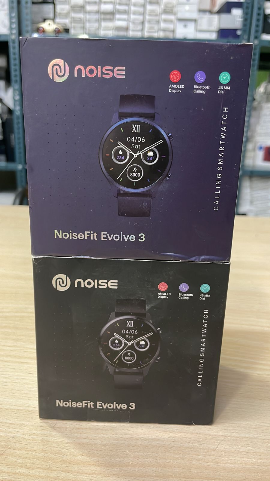 Noisefit evolve outlet always on display