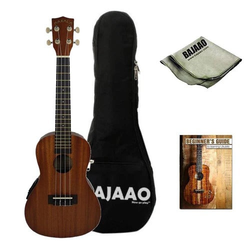 Kala Makala MK-CE Electro-Acoustic Concert Ukulele Bundle