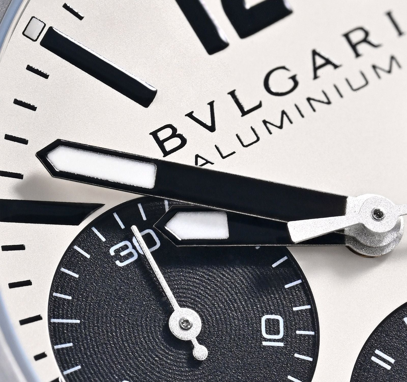 Pre Owned Bvlgari Bvlgari Aluminium Men Watch 103383-G12A