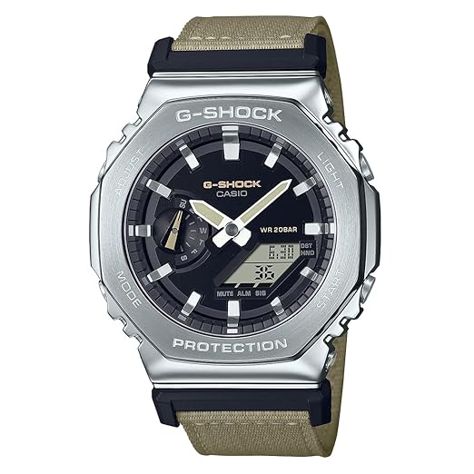 Casio G-Shock Analog-Digital Black Dial Men Watch G1372 GM-2100C-5ADR