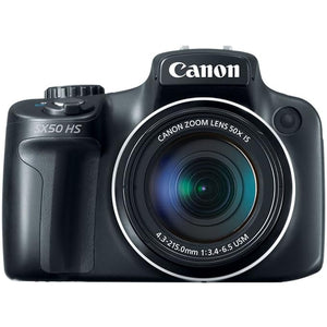 Open Box, Unused Canon PowerShot SX50 HS 12MP Digital Camera with 2.8-Inch LCD