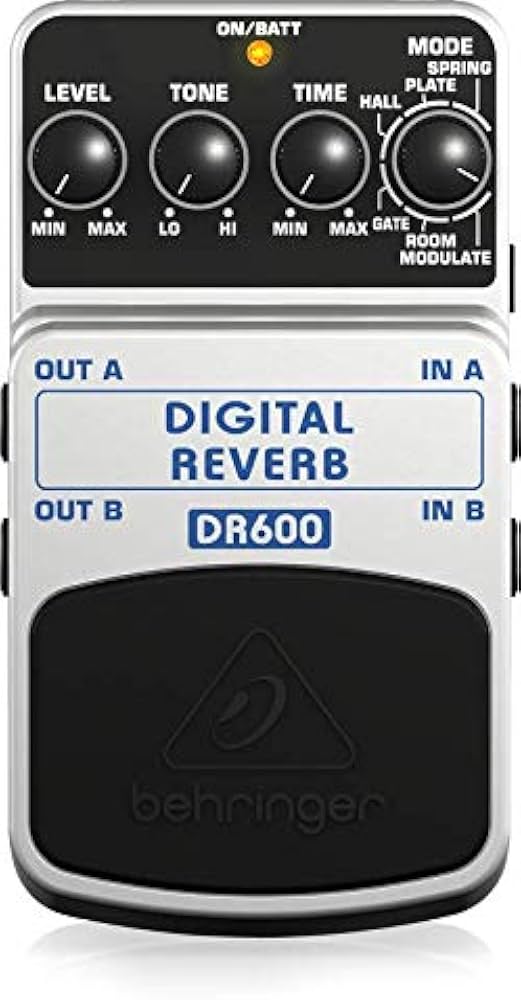 Behringer DR600 Digital Reverb Guitar Effects Pedal