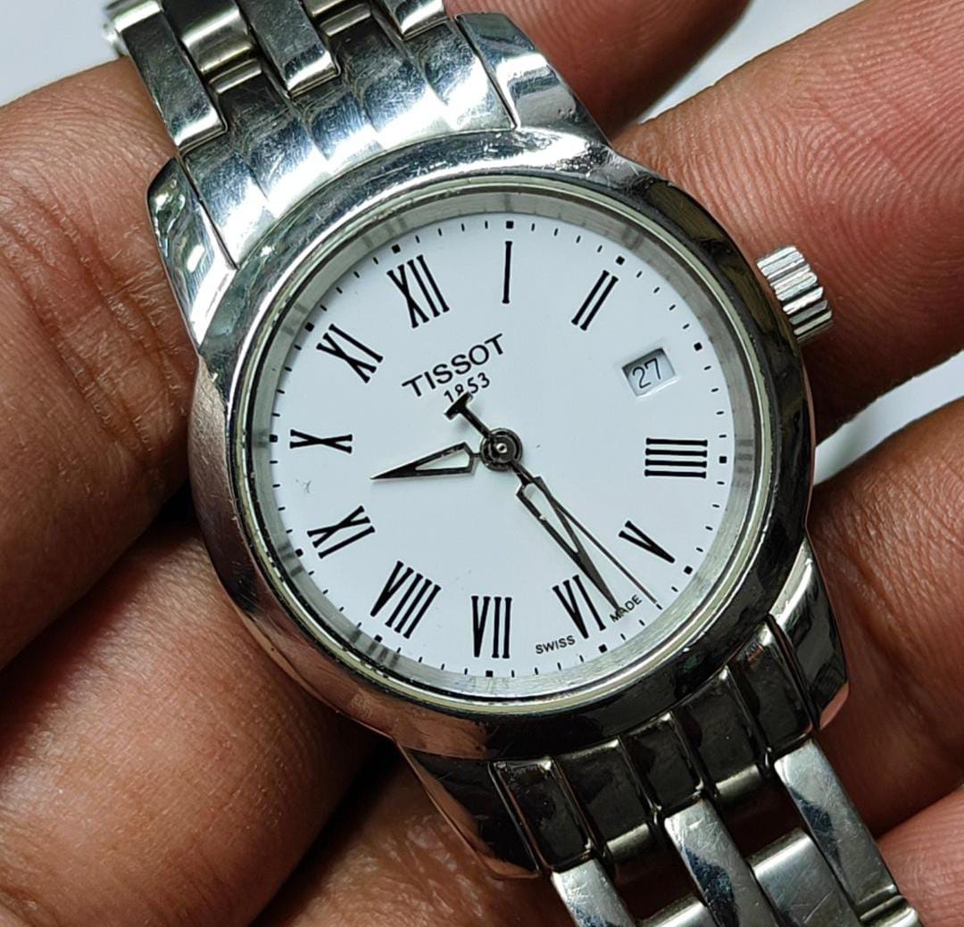 Vintage Tissot 1853 Swiss Made Silver Watch