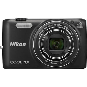 Open Box, Unused Nikon COOLPIX S6800 16 MP Wi-Fi CMOS Digital Camera with 12x Zoom NIKKOR Lens