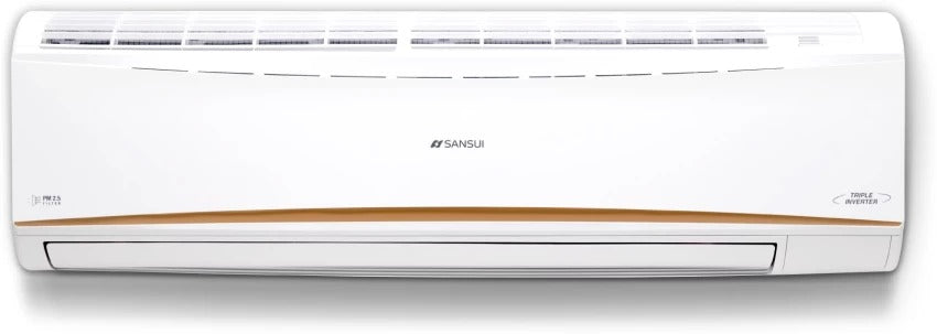 Open Box, Unused Sansui 1.5 Ton 5 Star Split Triple Inverter AC with PM 2.5 Filter White SAC155SIA, Copper Condenser