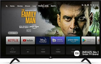 Open Box Unused Mi 108 cm (43 Inches) Full HD Android Smart LED TV 4A PRO L43M5-AN Black