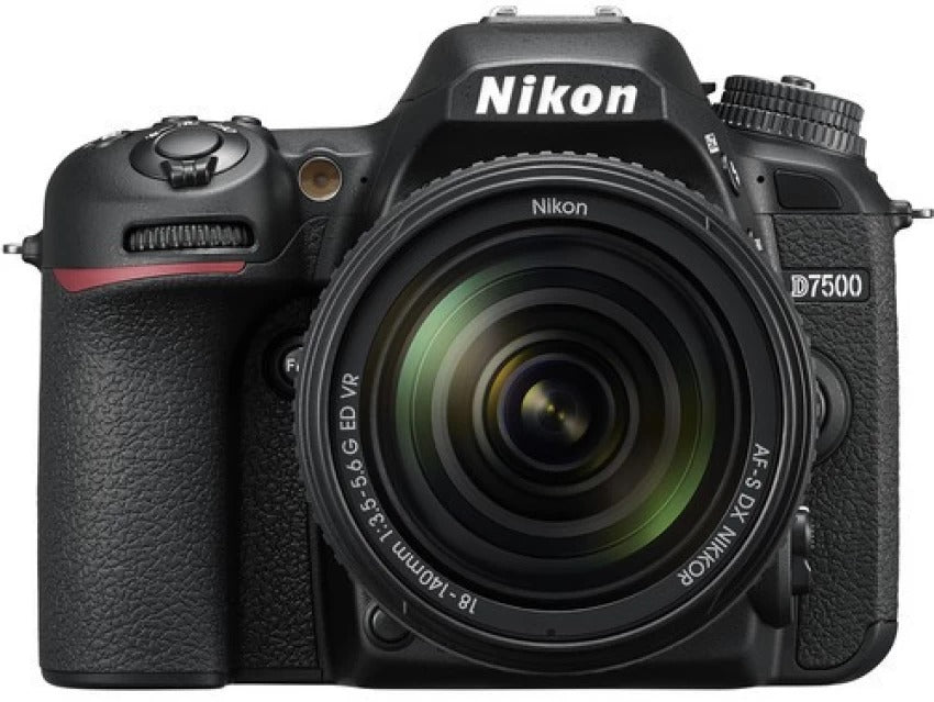 Open Box, Unused Nikon D7500 DSLR Camera Body with 18-140 mm Lens