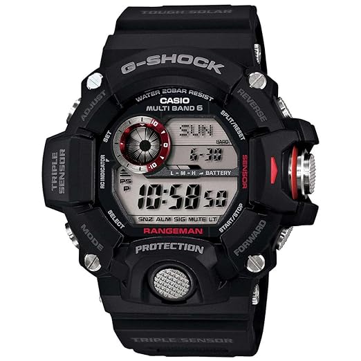 Casio G-Shock Digital Black Dial Men G485 GW-9400-1DR