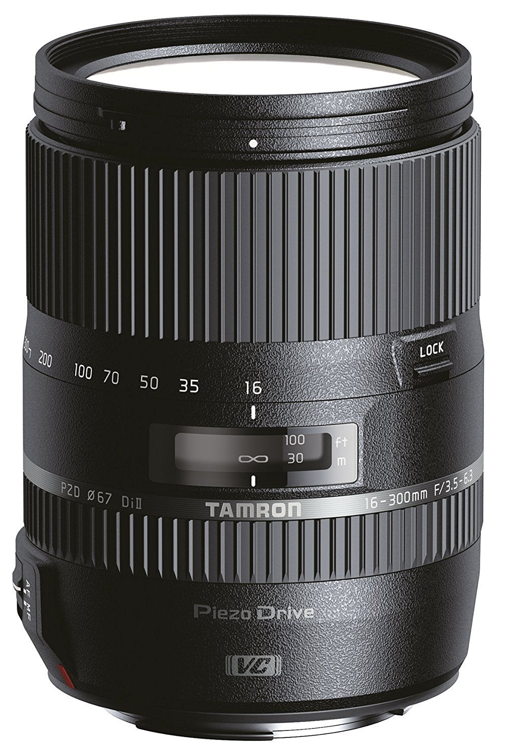 Used Tamron B016E 16-300mm F/3.5 6.3 Di II VC PZD Lens for Canon DSLR Camera Black