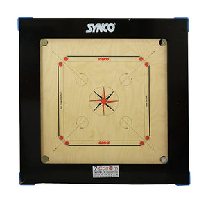 Synco Jumbo Genius 36 Mm Carrom Board with 5"X2" Border