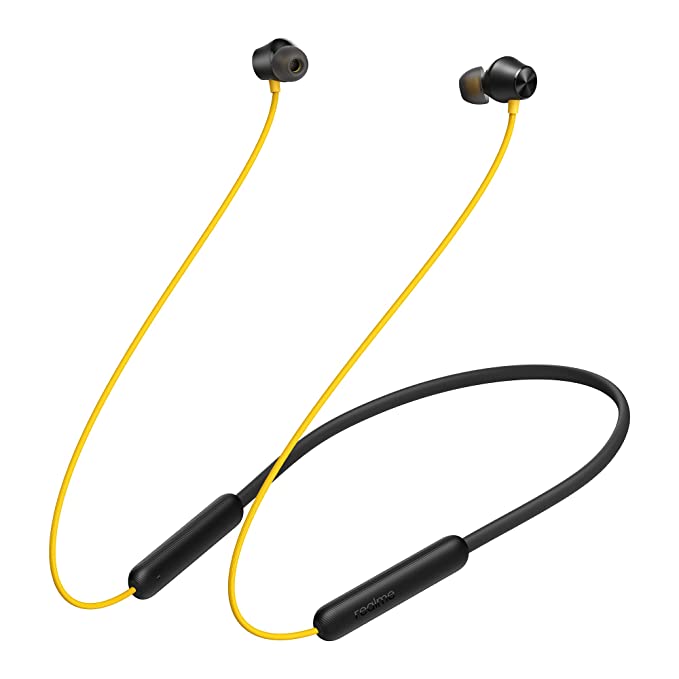 Open Box Unused Realme Buds Wireless 2 Neo Bluetooth in Ear Earphones with Mic Fast Charging & Up to 17Hrs Playtime Black