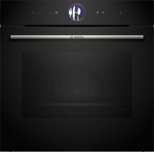 Bosch Series 8 Built-in Oven With Steam Function 60 X 60 Cm Black HSG7361B1