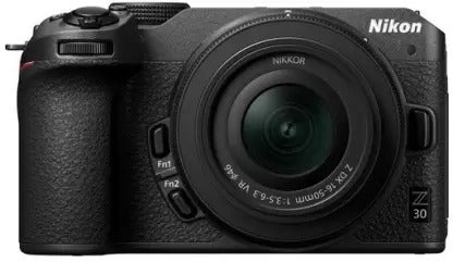Used Nikon Z30 Mirrorless Camera Z DX 16 - 50 mm f/3.5 - 6.3 VR Lens