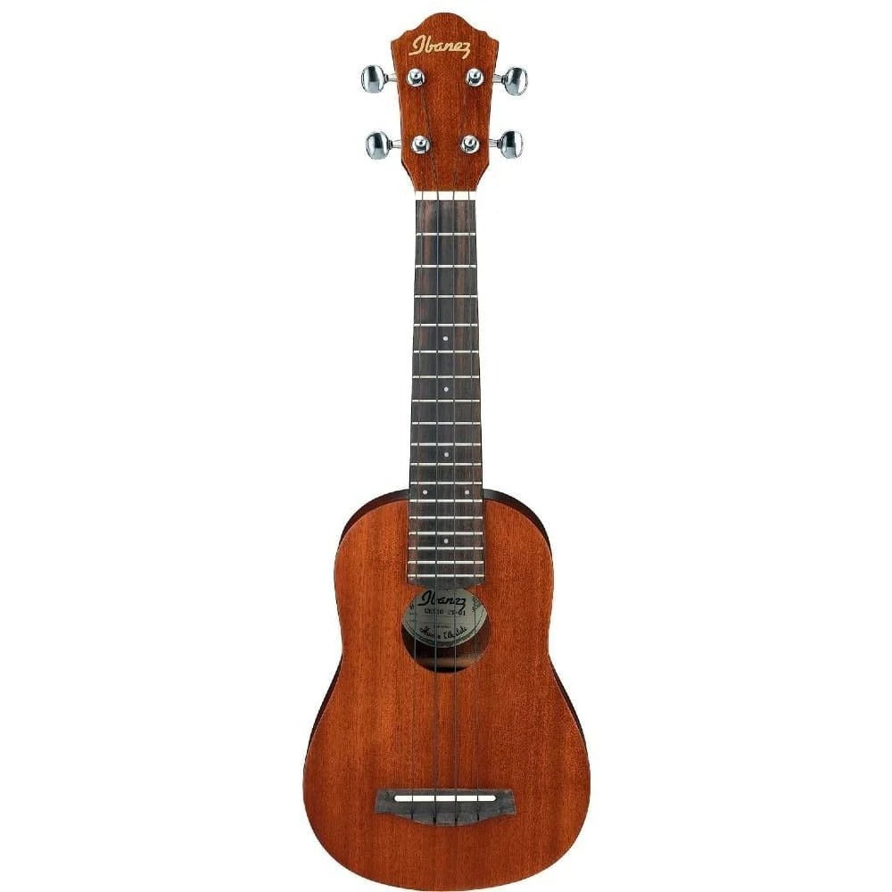 Ibanez UKS10 Soprano Ukulele with Gigbag Natural