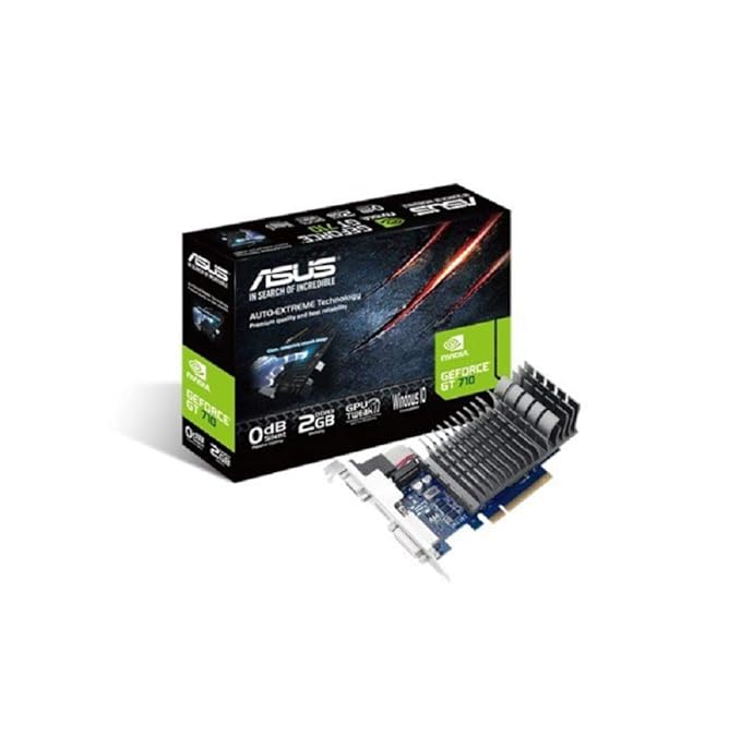 Open Box Unused Asus GeForce GT 710 2GB 64-Bit DDR3 PCI Express Graphic Card