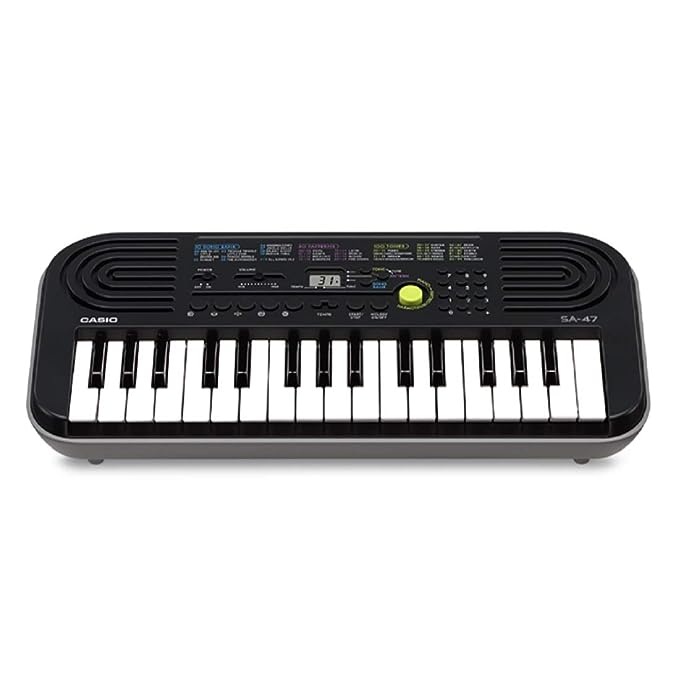 Casio Others SA-47 Electronic Keyboard, Black 32 Keys