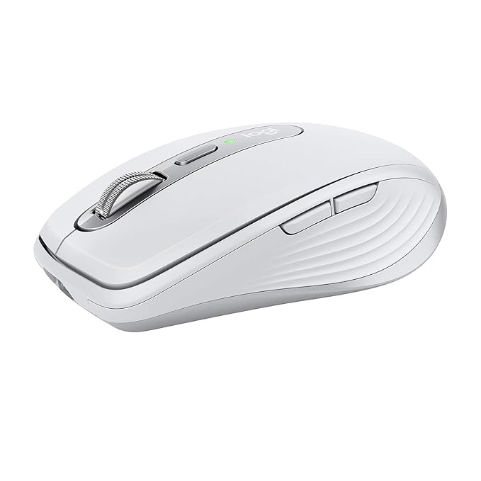 Open Box, Unused Logitech MX Anywhere 3 Compact Performance Mouse Wireless, Magnetic Scrolling, Ergonomic, 4000DPI Sensor