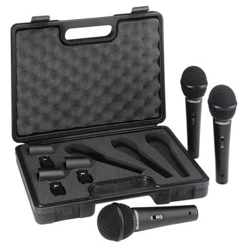 Behringer ULTRAVOICE XM1800S Set of 3 Dynamic Microphones