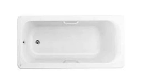 American Standard Active 1.7M Cast Iron Drop-in Tub, HEA I w/ Handle BTAS2702-2520403C5