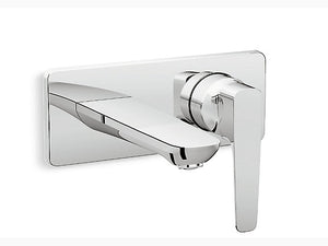 Kohler Aleo Plus Wall-mount Lavatory Faucet Trim In Polished Chrome K-5684IN-4ND-CP