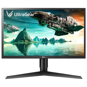 Open Box Unused LG Electronics Ultra-Gear 24 inches(60cm) 1920 x 1080 Pixels 144Hz, Native 1ms Full HD LCD Gaming Monitor with Radeon Free-sync TN Panel with Display Port, HDMI, Height Adjust Stand 24GL650F Black