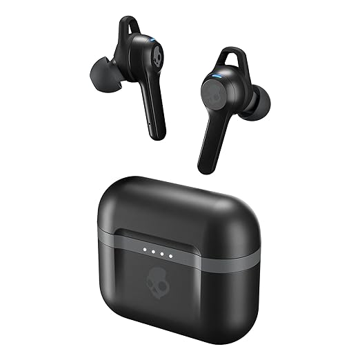 Open Box Unused Skullcandy Indy Evo Truly Wireless Bluetooth in Ear Earbuds with Mic Black